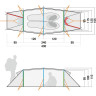 Палатка TATONKA ROKUA 2 stone grey olive 2606.332